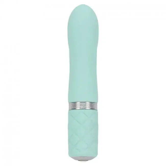 4.25-inch Silicone Green Wireless Rechargeable Mini Bullet Vibrator