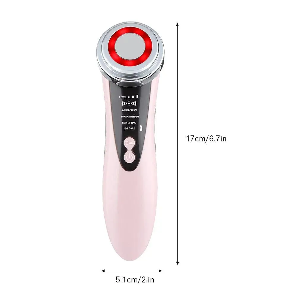 7 in 1 Face Lift Device - EMS RF Microcurrent Skin Rejuvenation, Facial Massager, Light Therapy, anti Aging /Wrinkle /Beauty Apparatus - Unisex