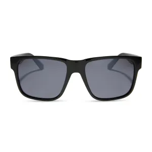 ACE - BLACK   GREY WITH SILVER FLASH   POLARIZED SUNGLASSES