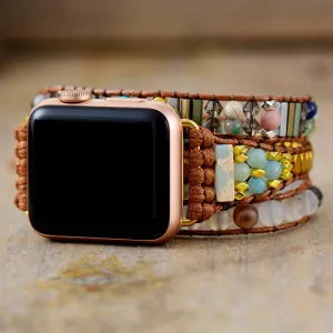 Agate, Onyx & Jasper Apple Watch Band