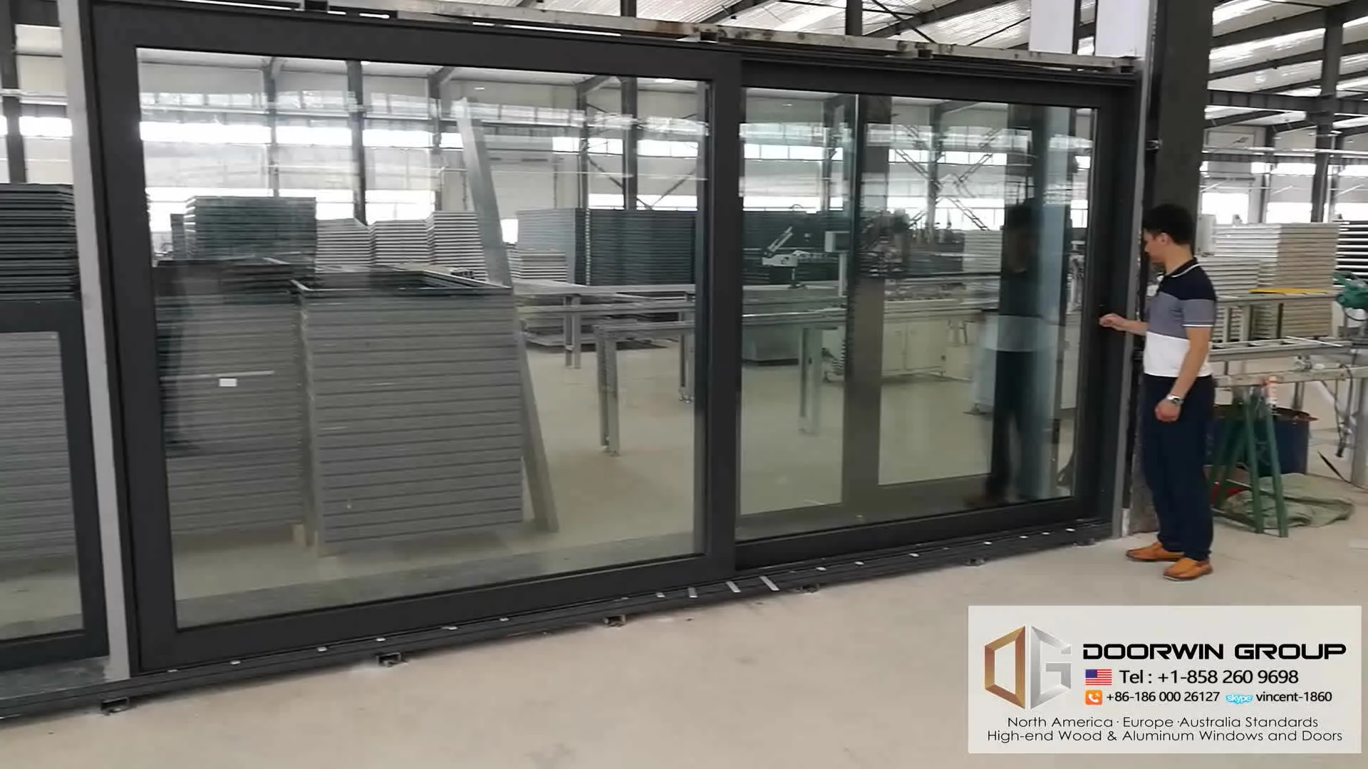 Aluminum frame lift-sliding door fashionable design glass sliding aluminmium doors