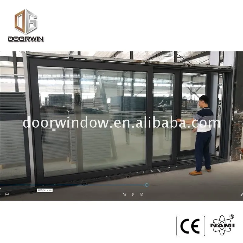 Aluminum frame lift-sliding door fashionable design glass sliding aluminmium doors