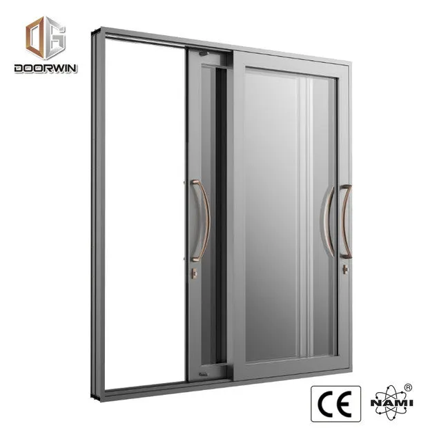 Aluminum frame lift-sliding door fashionable design glass sliding aluminmium doors