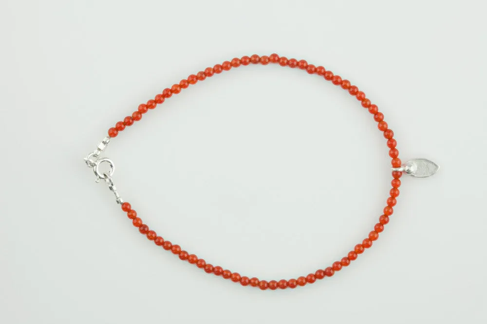 Carnelian Crystal Healing Bracelet