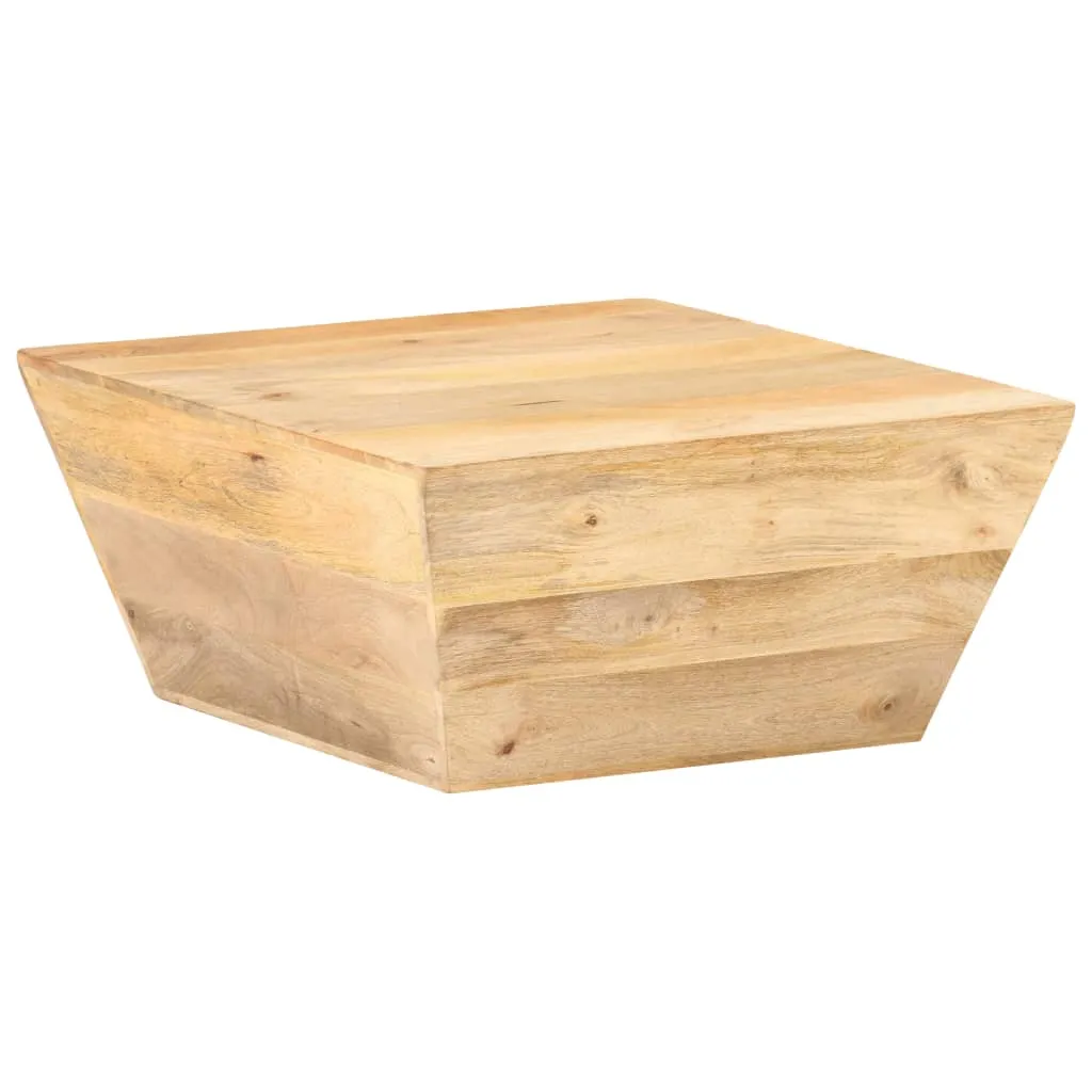 Coffee Table V-shape 66x66x30 cm Solid Mango Wood