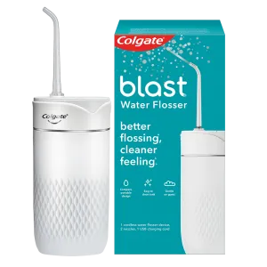 Colgate® White Blast Portable Water Flosser Rechargeable Each