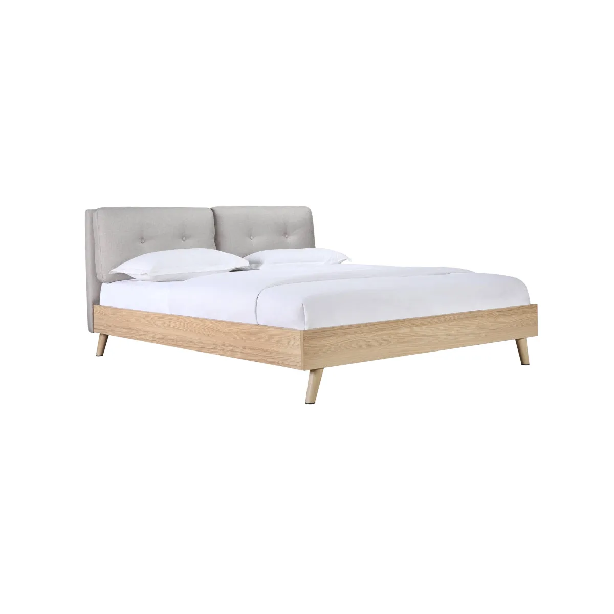 Dreamscape Queen Upholstered Platform Bed