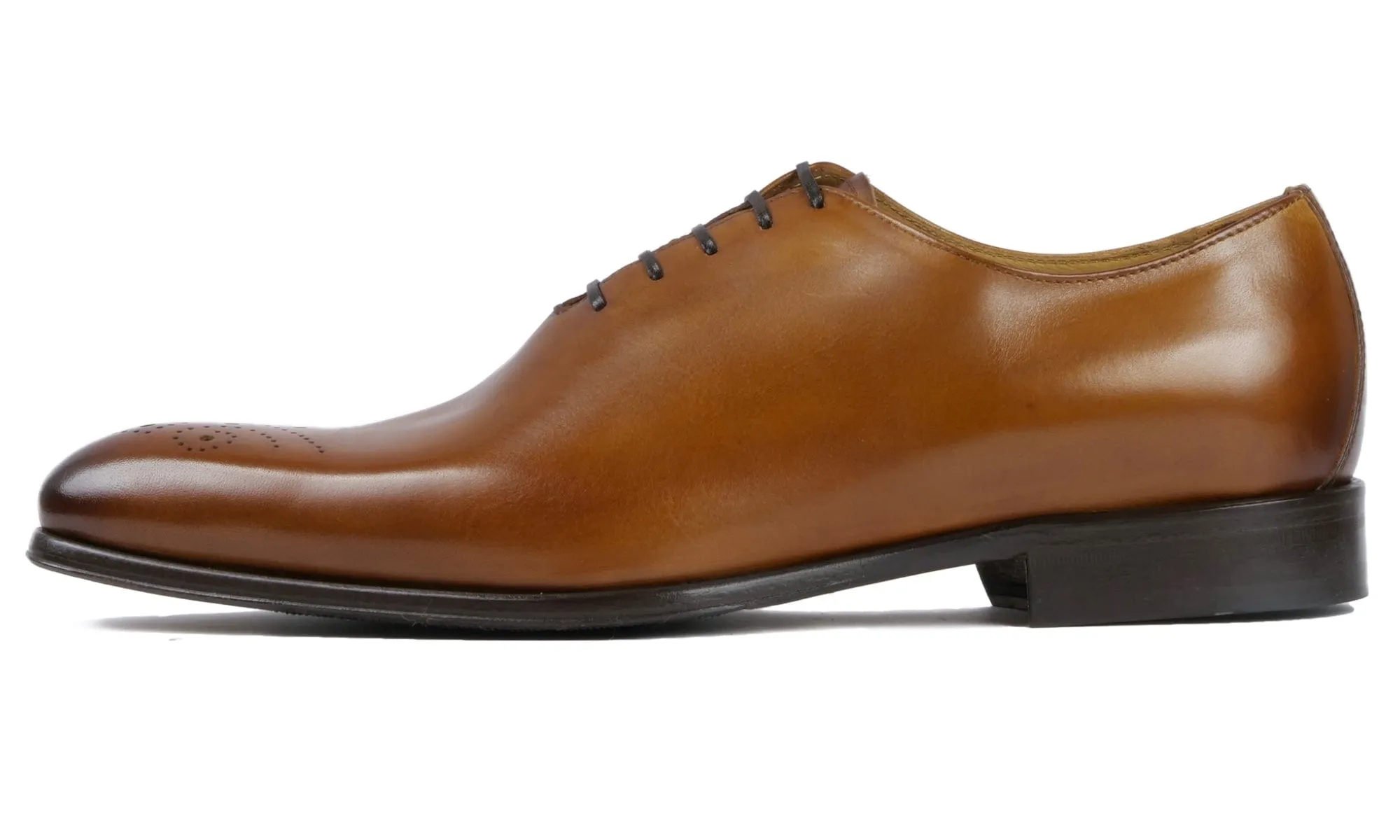 Ellington Wholecut Brogue Light Tan