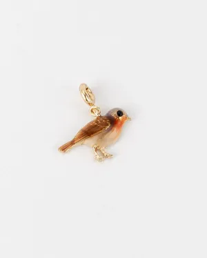 Enamel Robin Charm