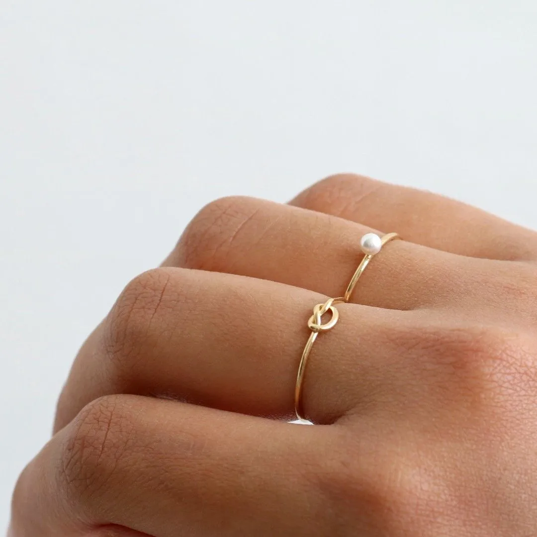 Everlasting Unity Knot Ring