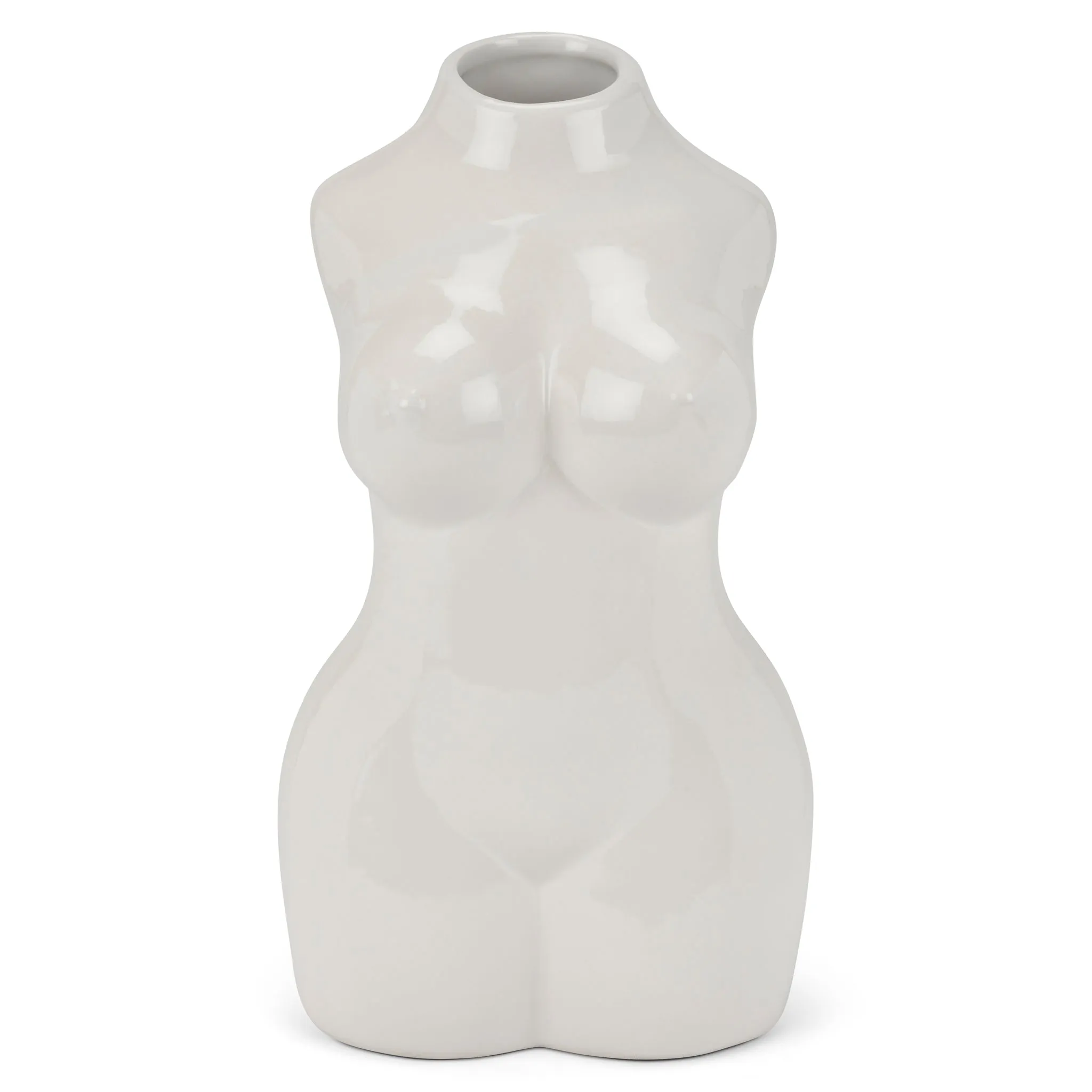 Female Silhouette Body Vase - 29cm - Assorted Colours