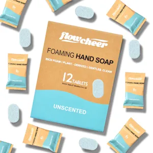 Foaming Hand Soap Refill 12 Tablets - Unscented