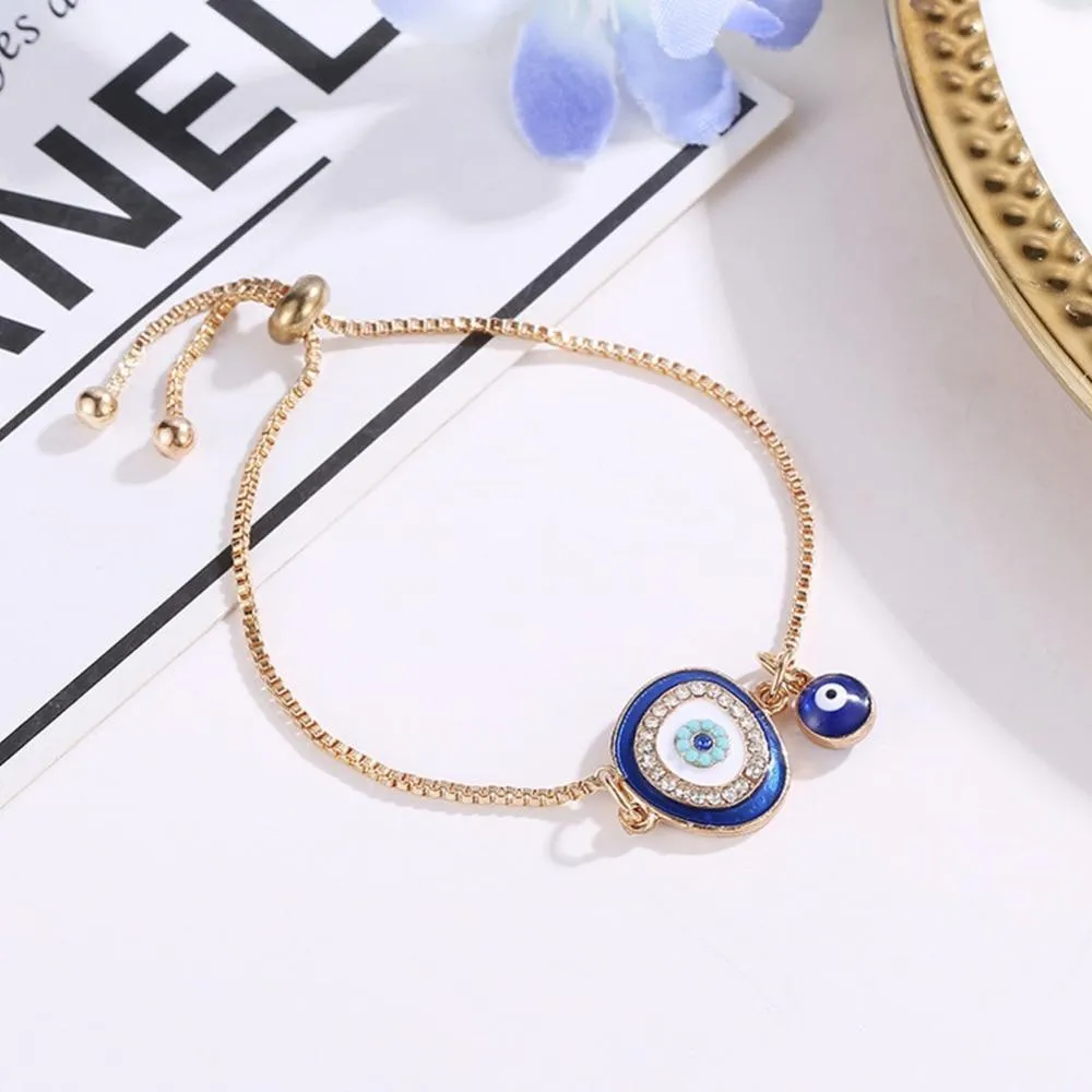 Handmade Blue Evil Eye Bracelets Designer Lucky Charm Protection Bracelet