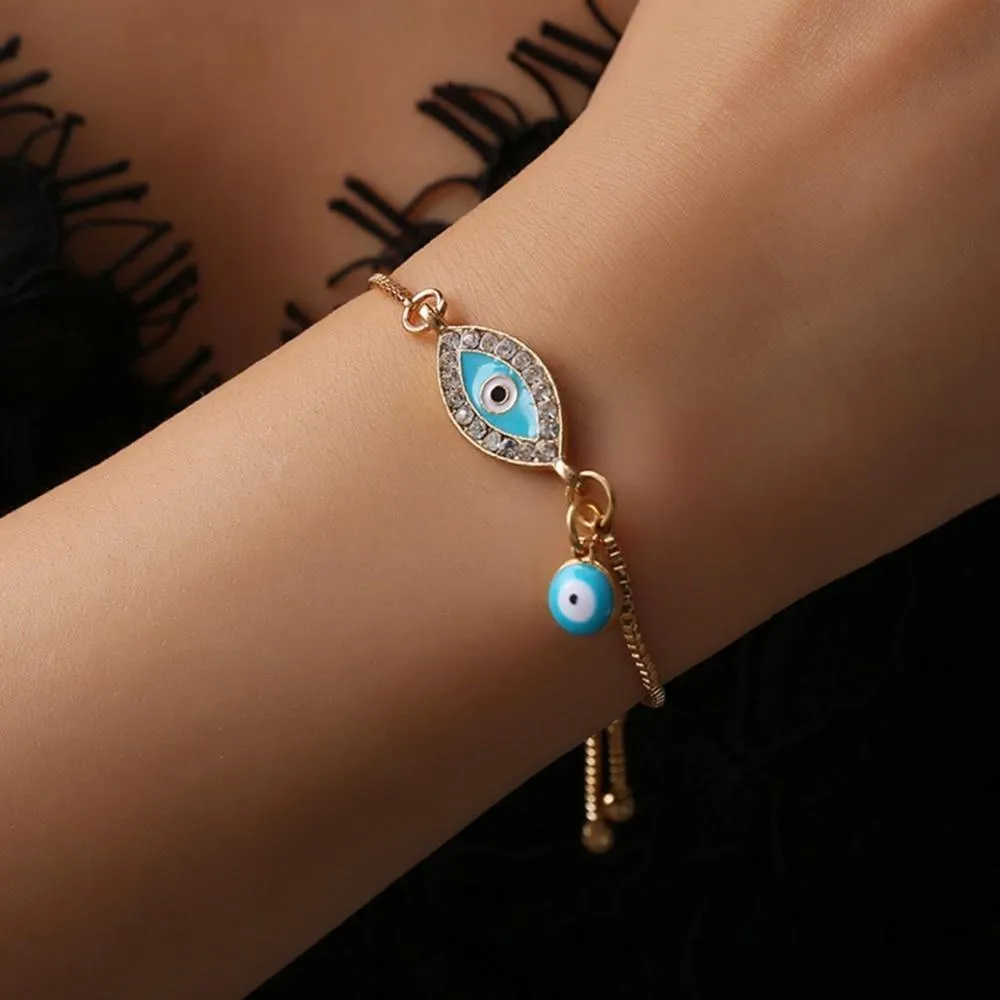 Handmade Blue Evil Eye Bracelets Designer Lucky Charm Protection Bracelet