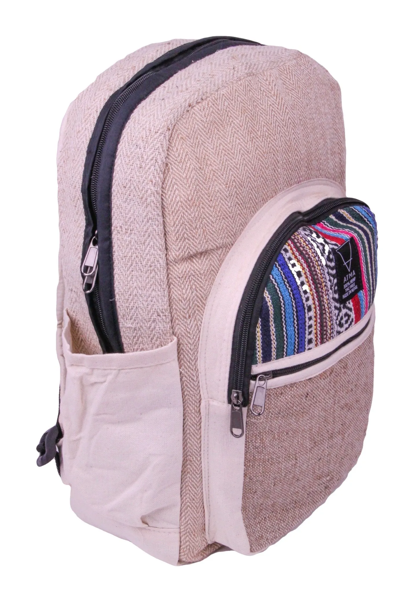 Handmade Hemp Backpack - BP5041