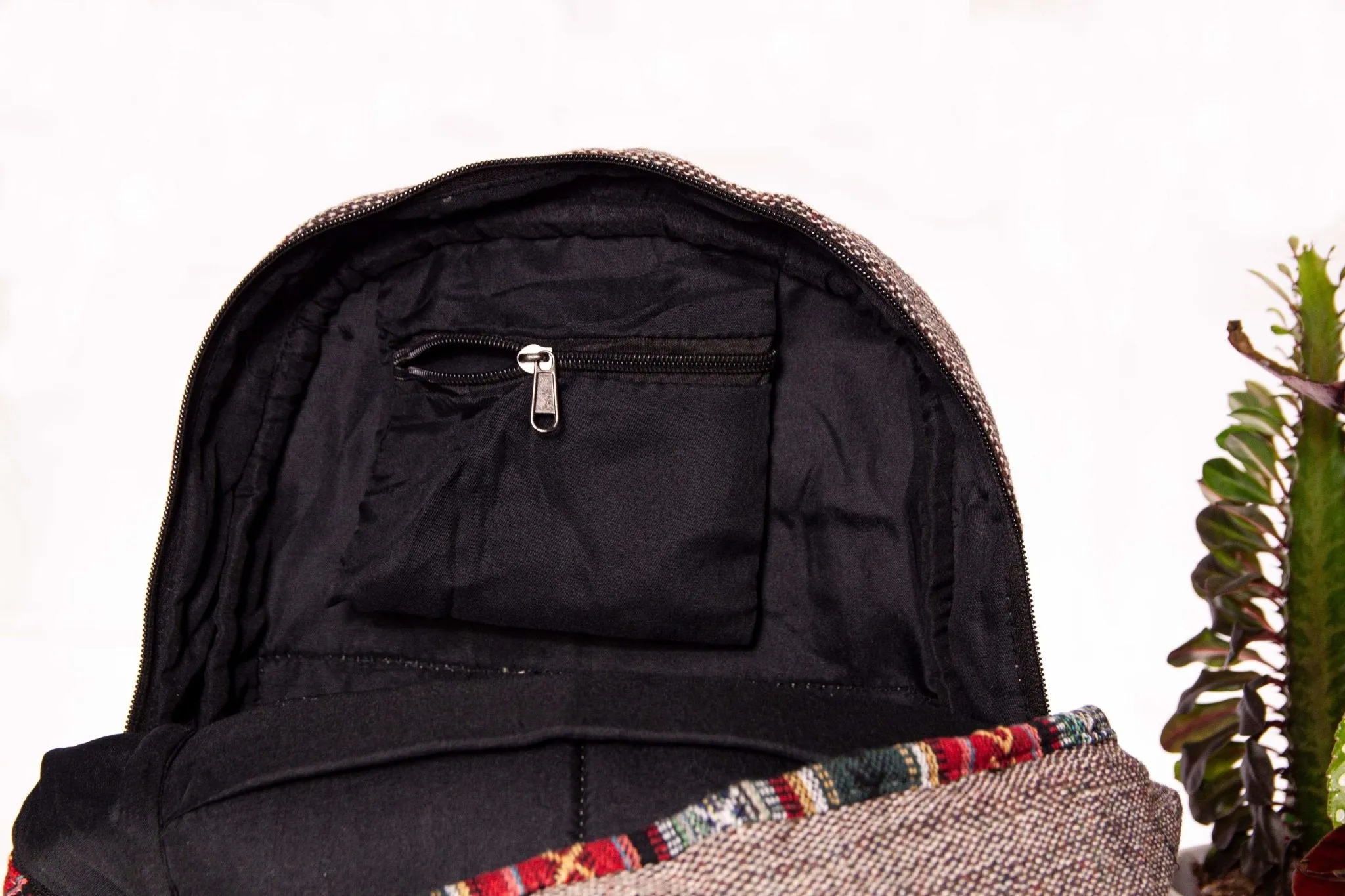 Handmade Hemp Backpack || Sustainable Vegan Line || Maple