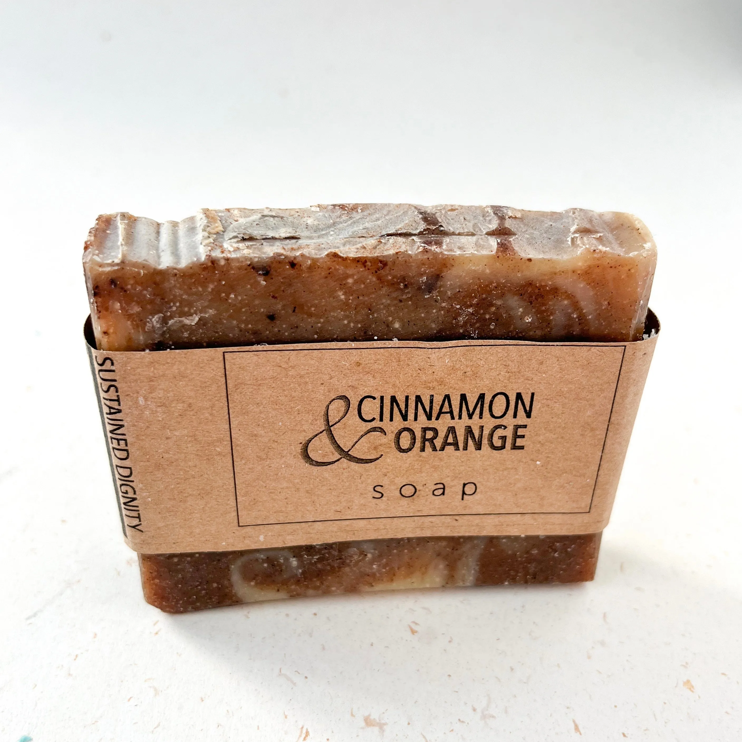 Handmade Natural Soap - Cinnamon and Orange