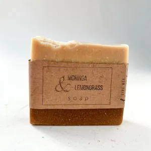 Handmade Natural Soap - Lemon and Moringa