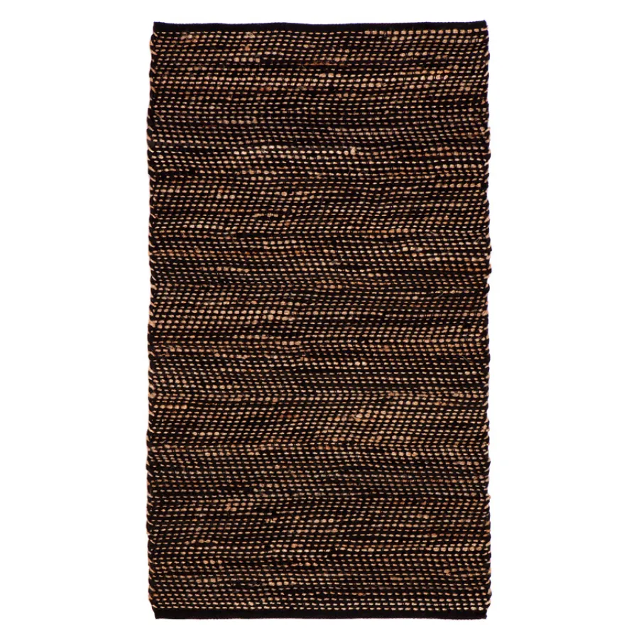 IBIS Black Jute Rug