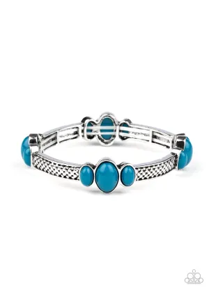 Instant Zen - Blue Paparazzi Bracelet