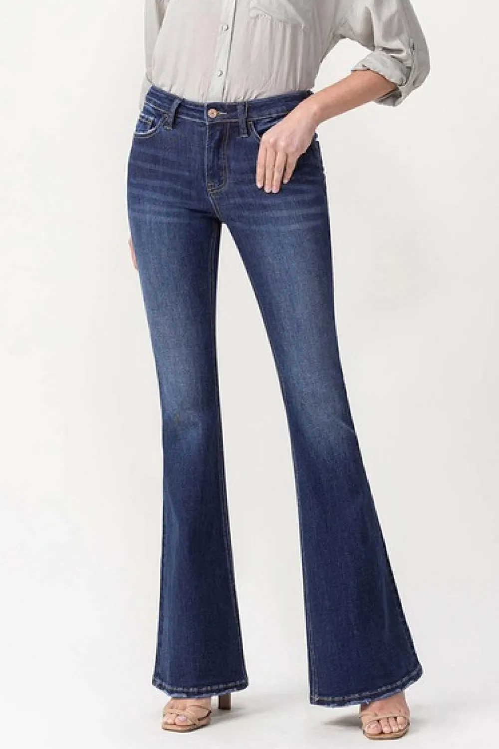 Joanna Midrise Flare Jeans