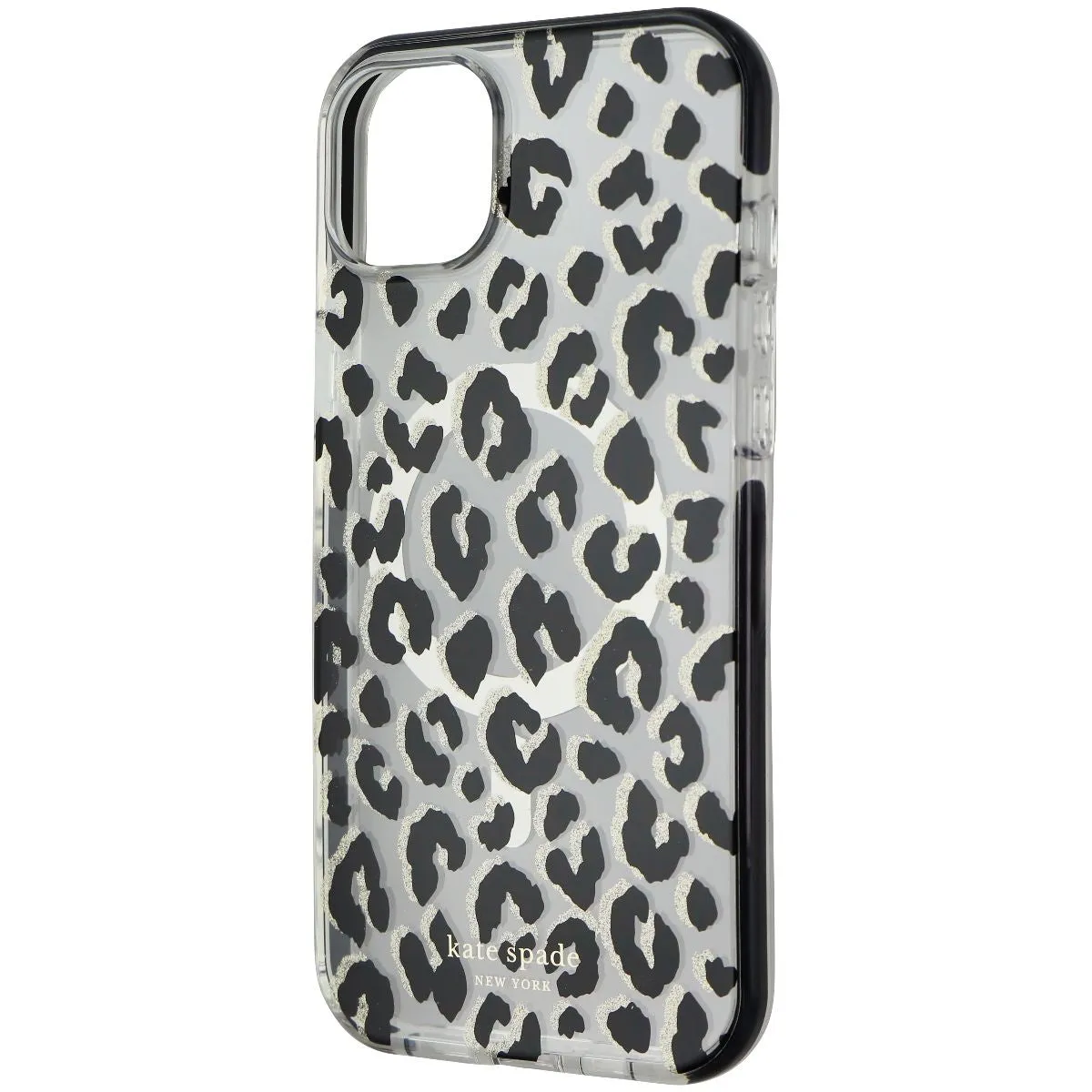 Kate Spade Defensive Case for MagSafe for iPhone 14 Plus - City Leopard