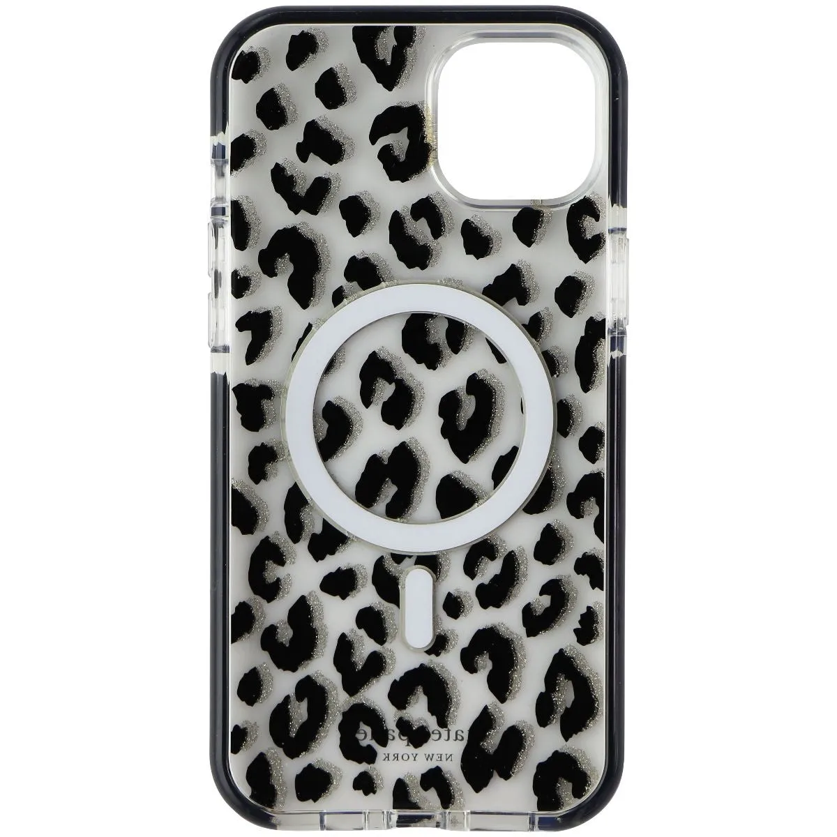 Kate Spade Defensive Case for MagSafe for iPhone 14 Plus - City Leopard