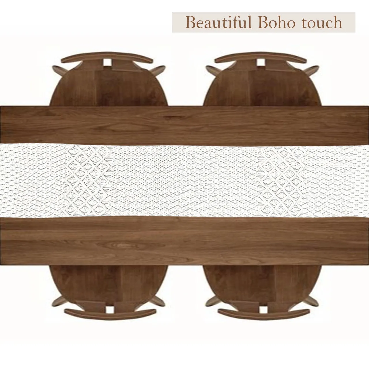 MACRAME TABLE RUNNER