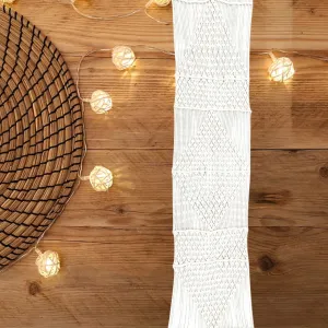 MACRAME TABLE RUNNER