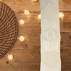 MACRAME TABLE RUNNER