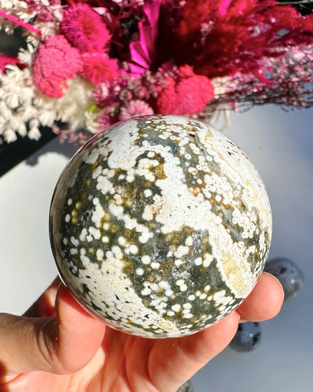 Ocean Jasper Sphere