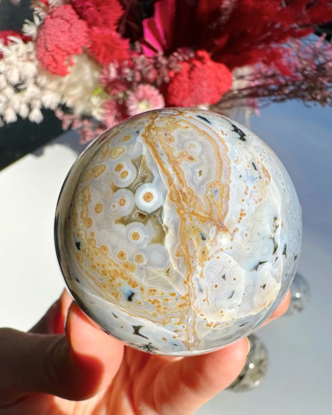 Ocean Jasper Sphere