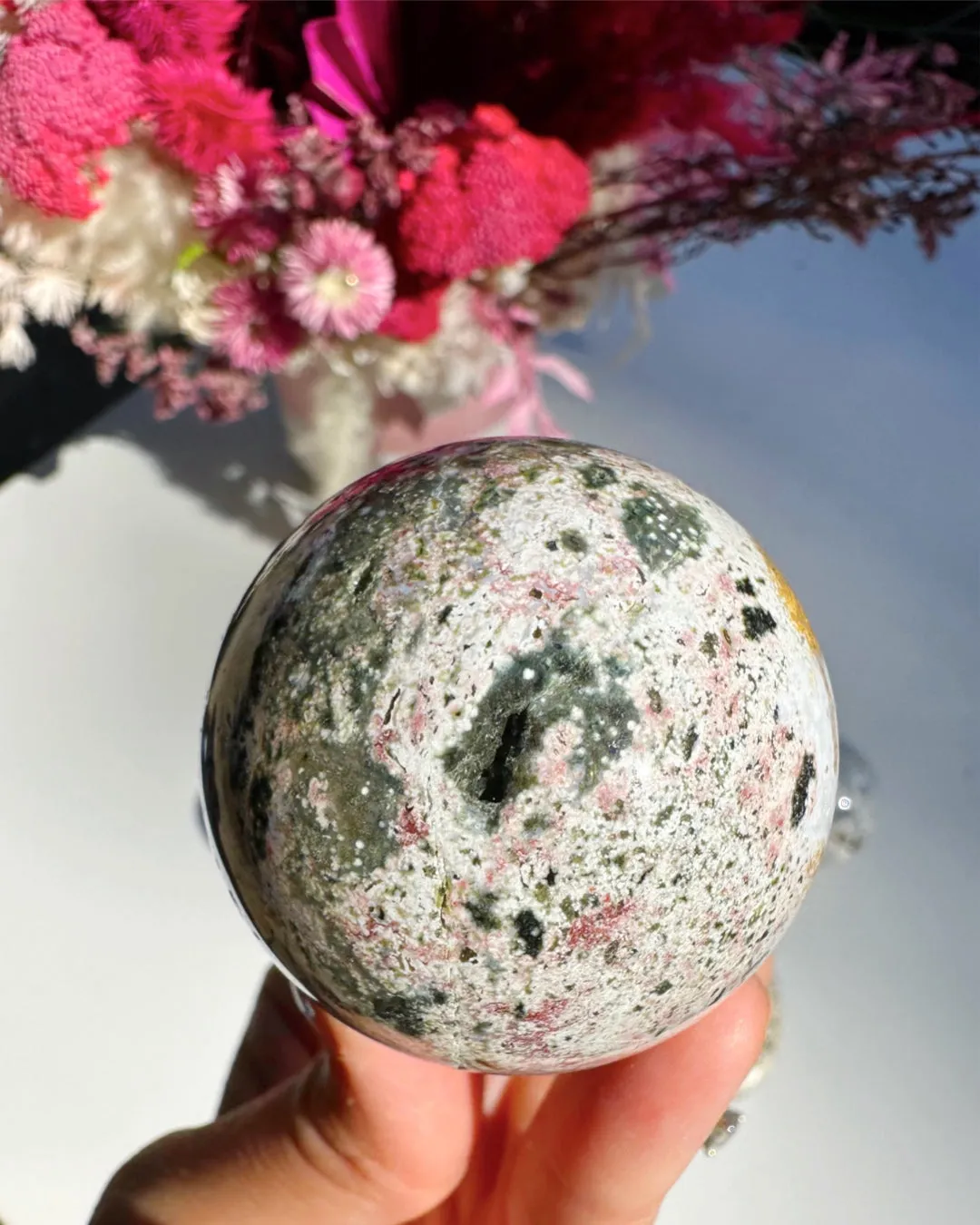 Ocean Jasper Sphere