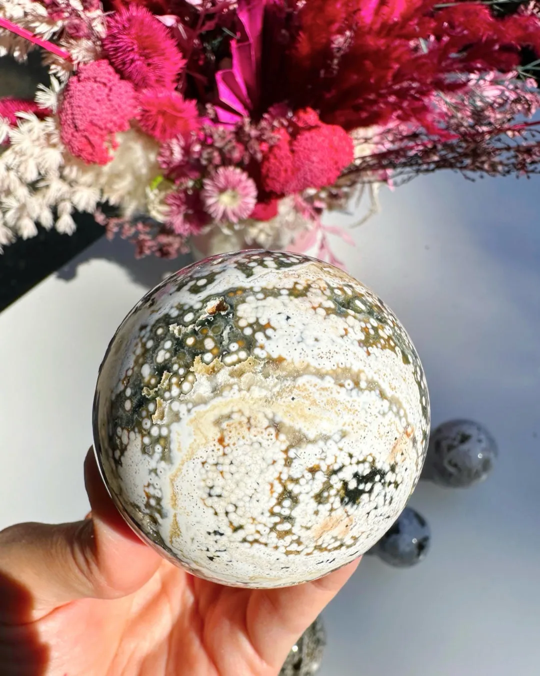 Ocean Jasper Sphere