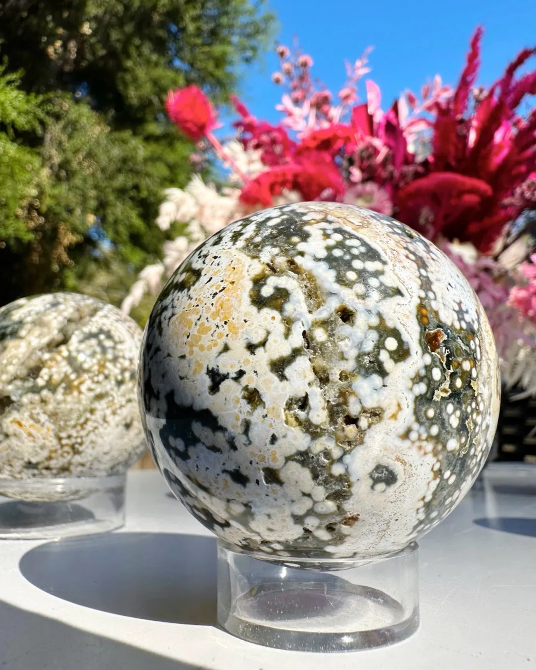 Ocean Jasper Sphere