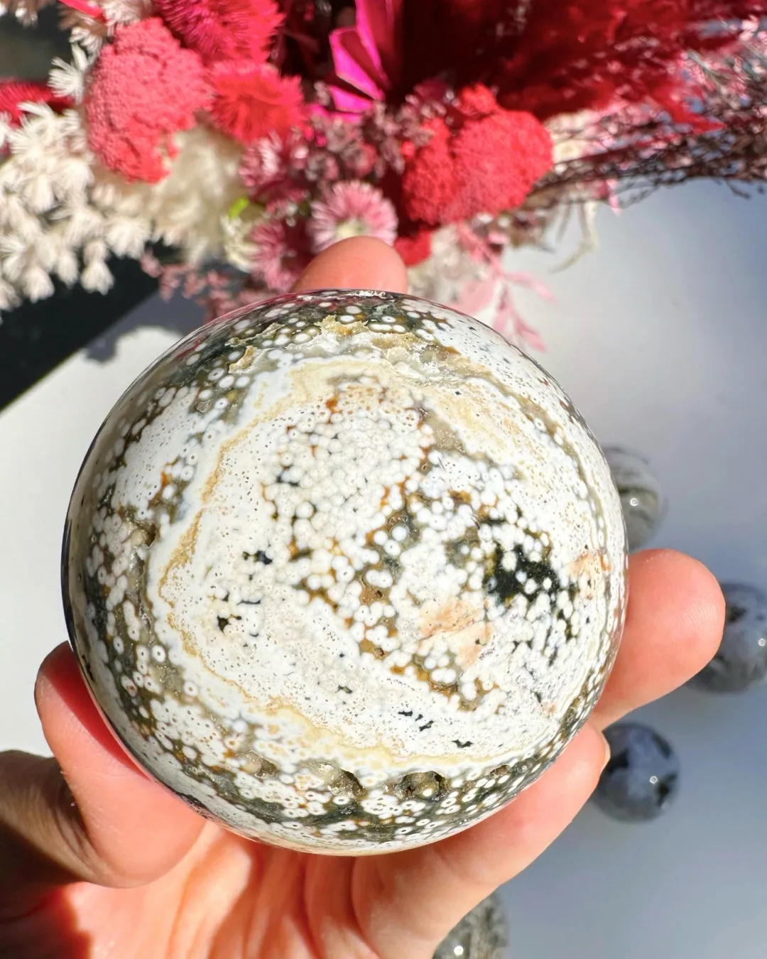 Ocean Jasper Sphere