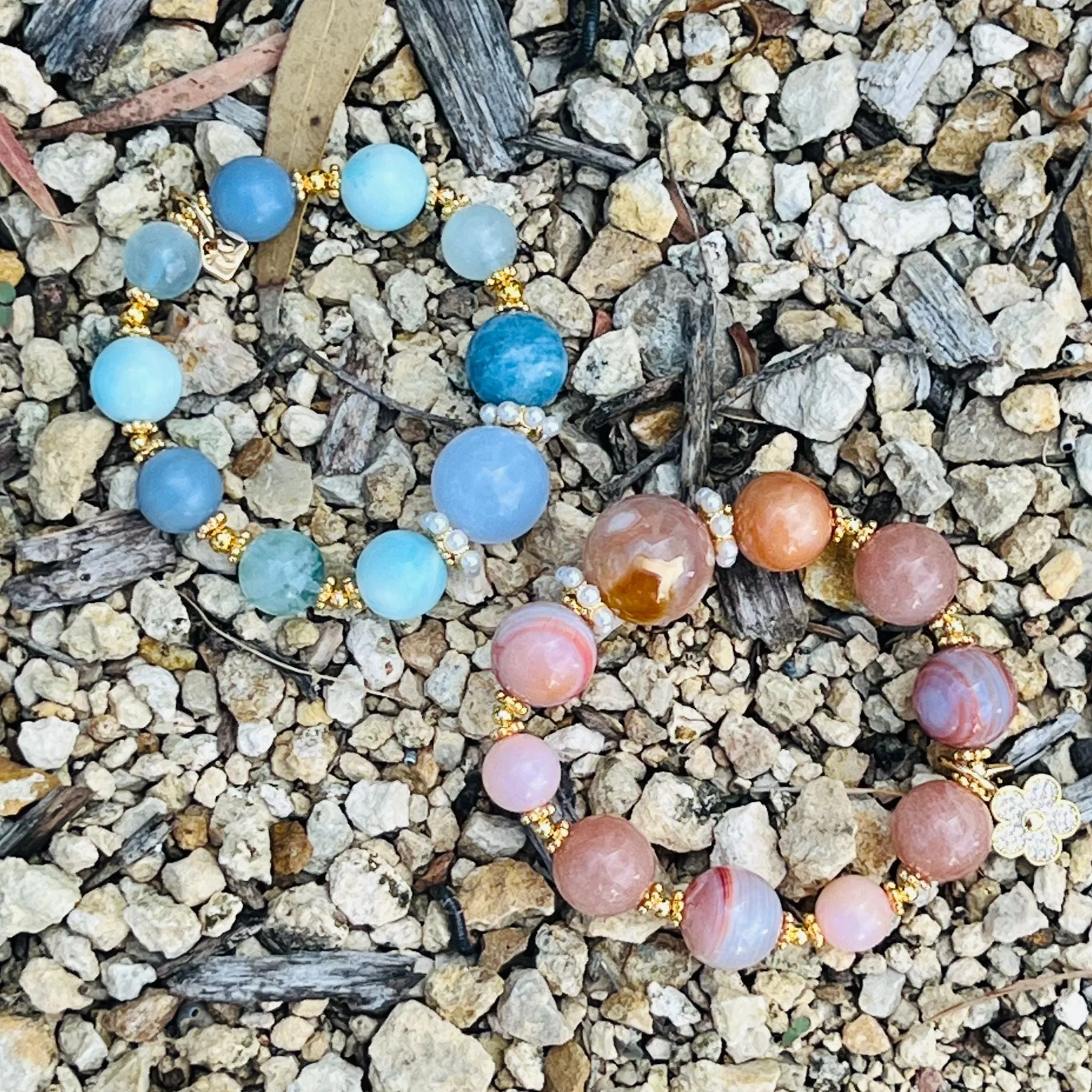 Peach Garden Crown Bracelet