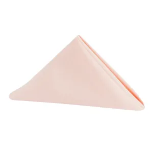 Polyester Napkin 20"x20" - Blush/Rose Gold