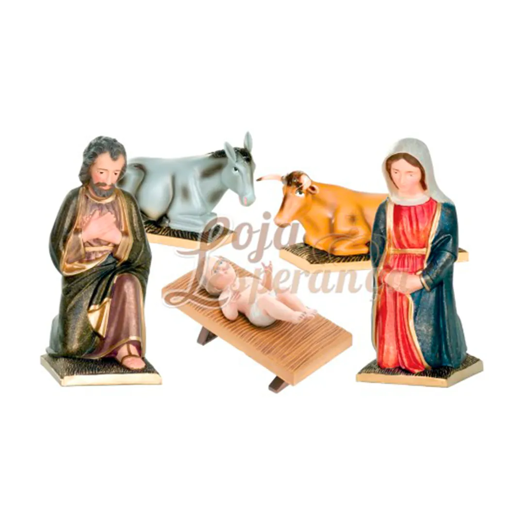 Premium Nativity Scene - 5 Pieces | 5.51'' | 14cm