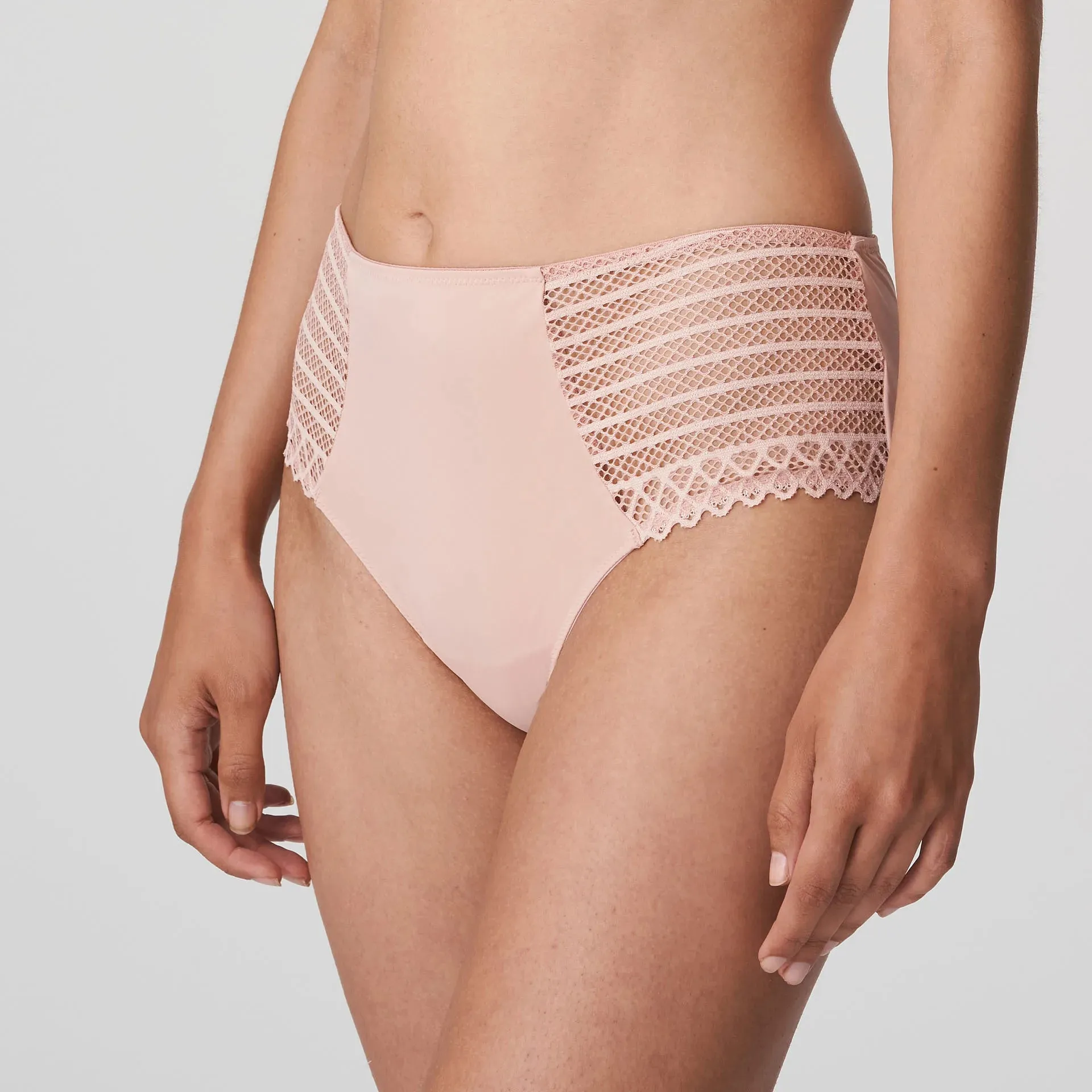 Prima Donna Twist Full Briefs -East End-Powder Rose , Black