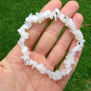 Rainbow Moonstone Crystal Bracelet