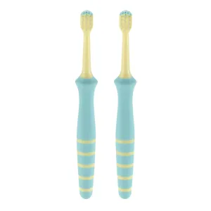 Richell - T.L.I Try Good Evening Tooth Mama Baby Toothbrush For Back Teeth (2 Pieces)