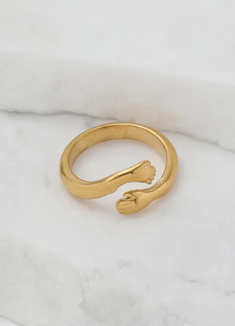 Ring | Helga Hug | 18K Gold Plated