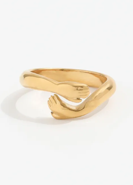 Ring | Helga Hug | 18K Gold Plated