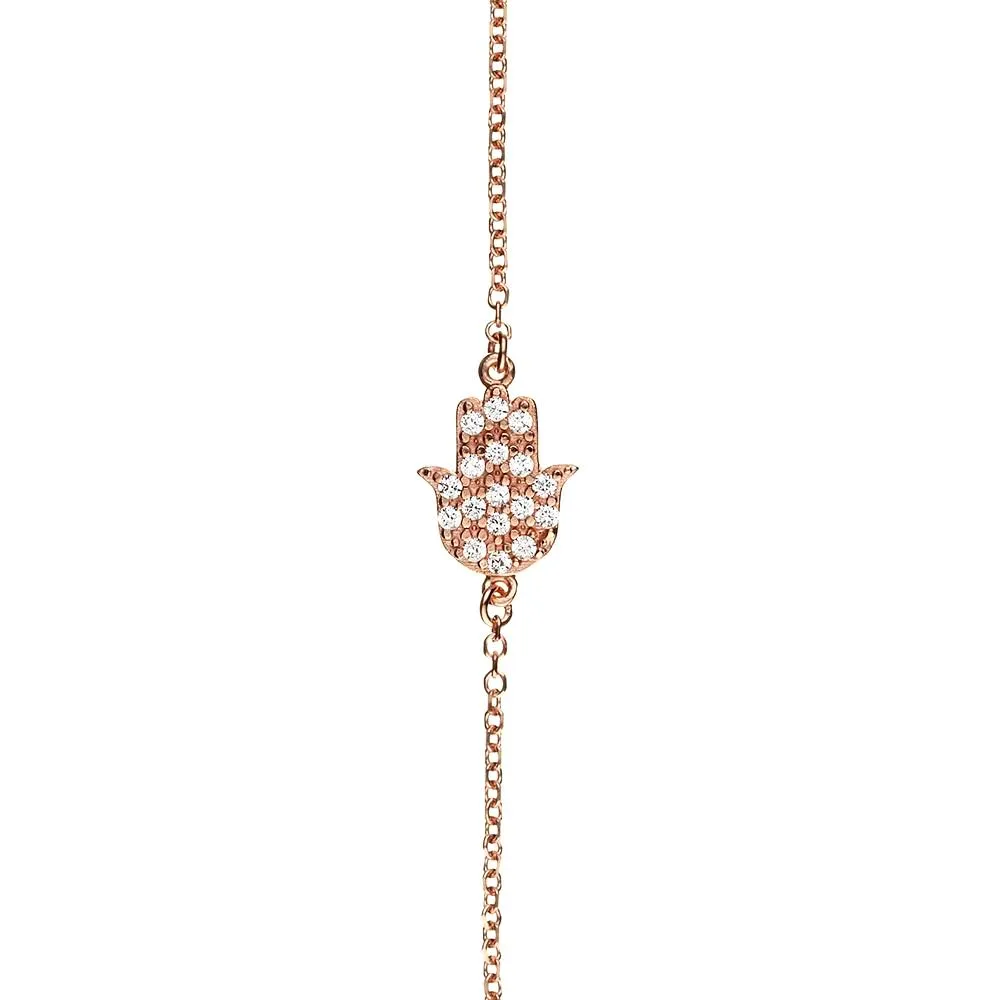 Rose Gold Hamsa Bracelet