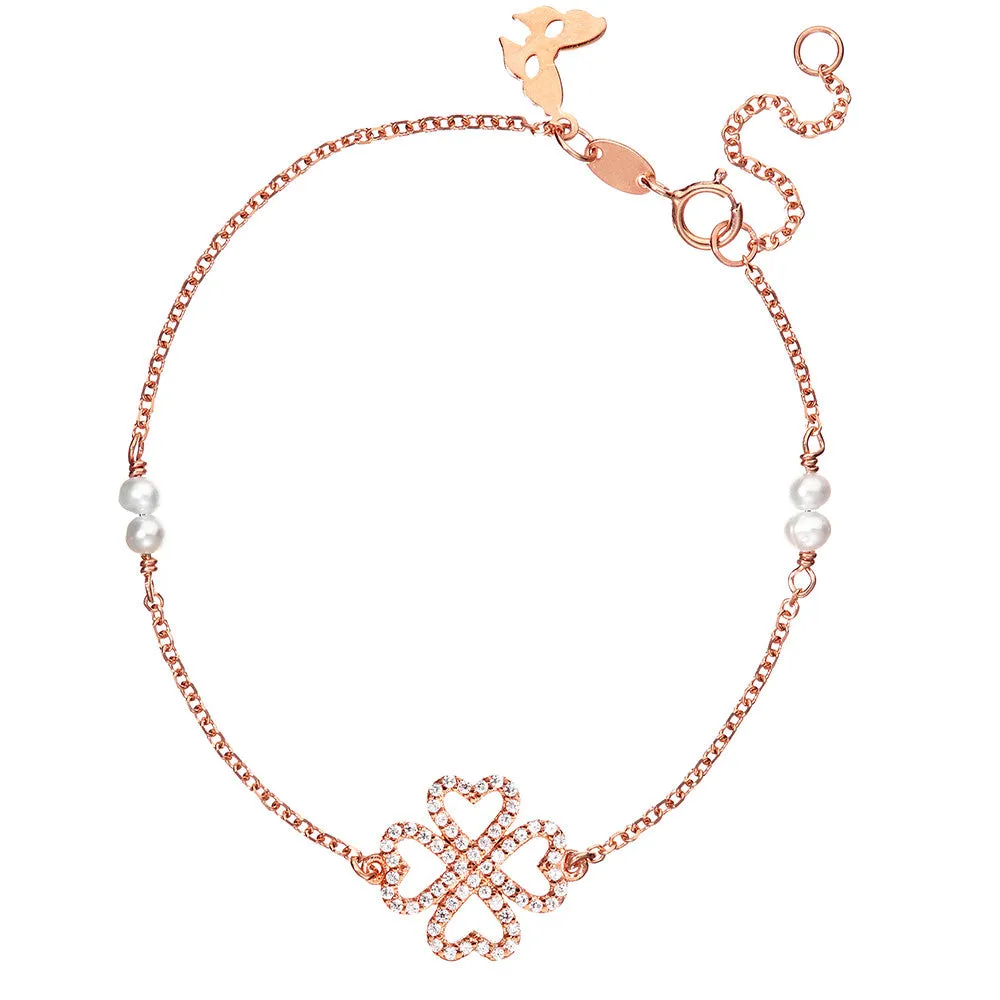 Rose Gold Lucky Bracelet