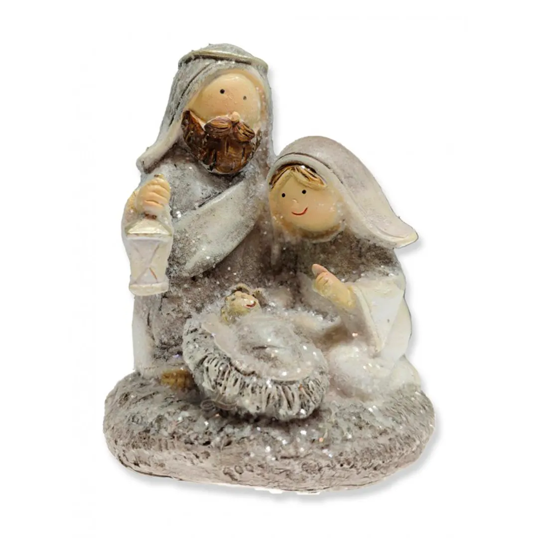 Sparkling Nativity Scene | 3.35'' | 8.5cm