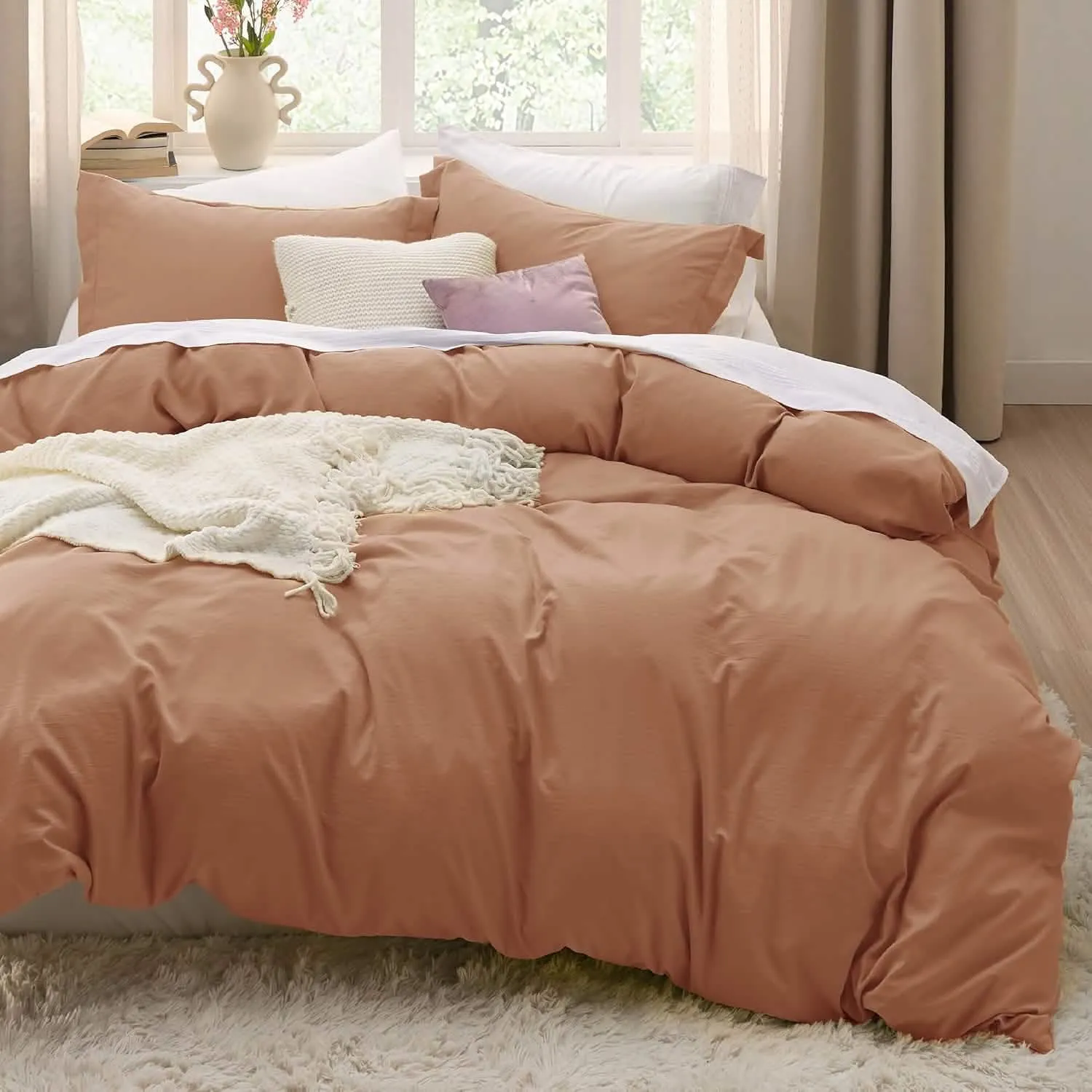 Ultra Soft Hypoallergenic Microfiber Duvet Cover Set