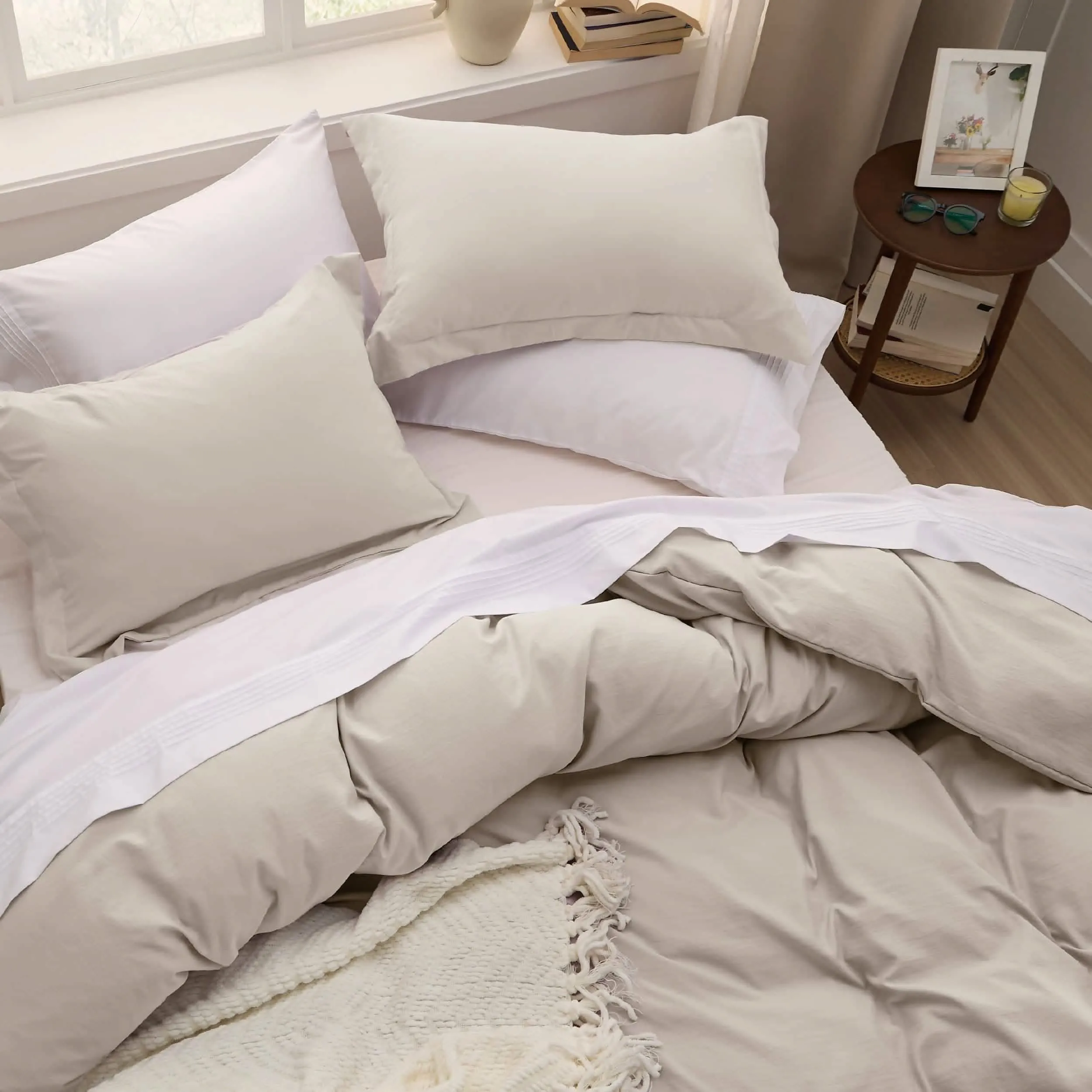 Ultra Soft Hypoallergenic Microfiber Duvet Cover Set