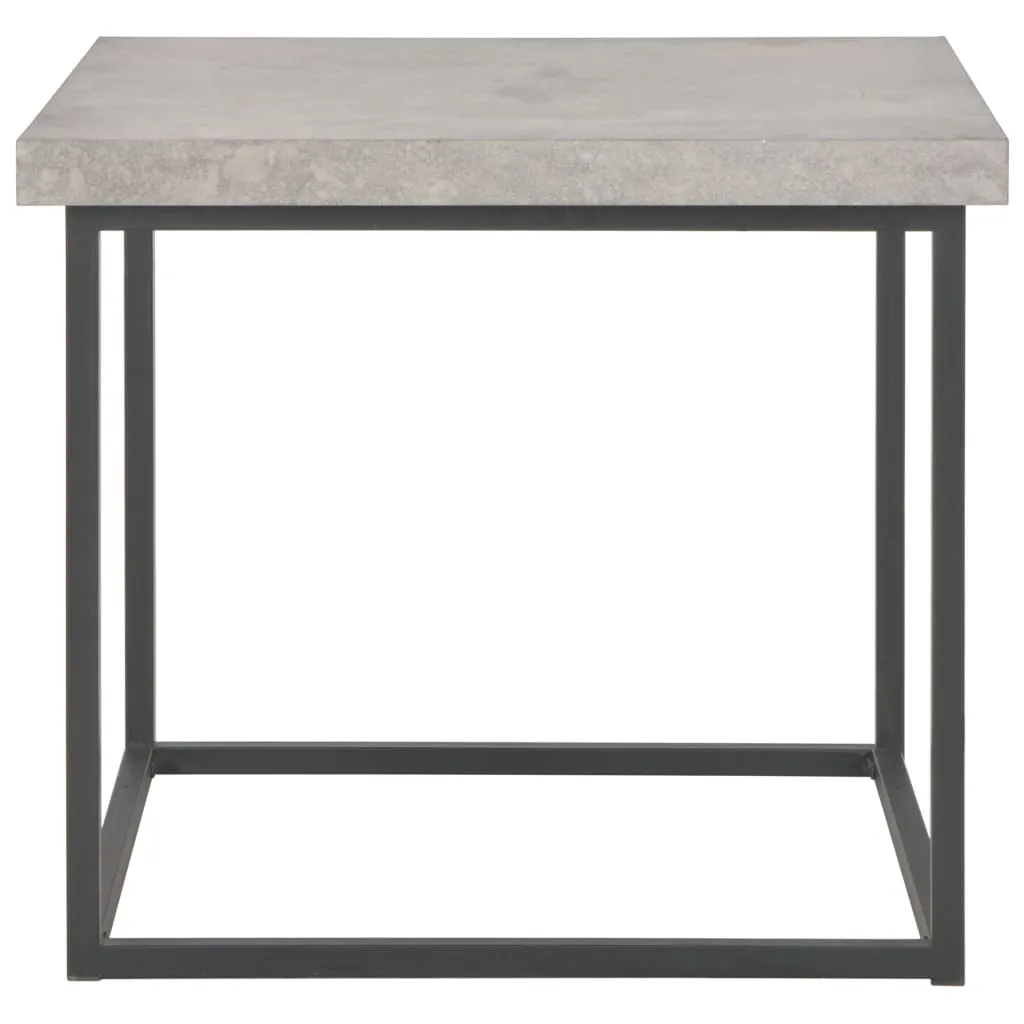 vidaXL Coffee Table 55x55x53 cm Concrete Look